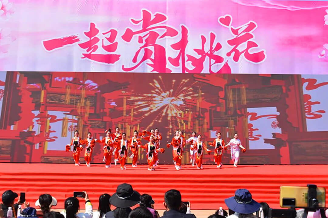 一起赏桃花——2024蒙阴旧寨第二十一届赏花季启幕